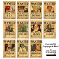 PACK WANTED - Équipage du "Roux" (11)