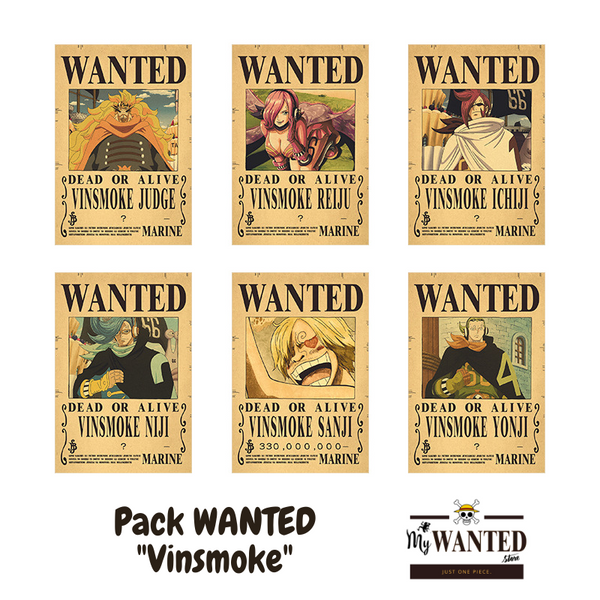 PACK WANTED - "Vinsmoke" Family (6)