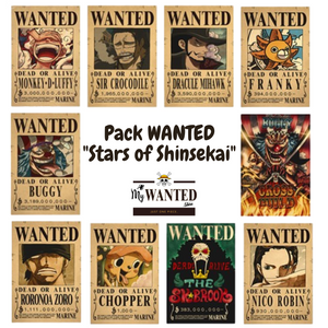 PACK WANTED - "Stars of Shinsekai" (10)