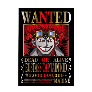 BLACK WANTED - Eustass "Captain" Kid (WANO) [One Piece]