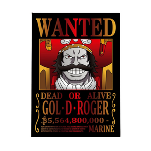 BLACK WANTED -  Gol D. Roger [One Piece]