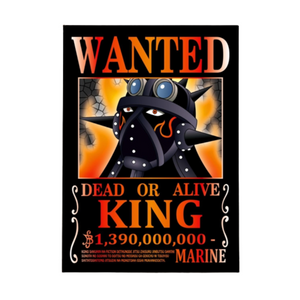 BLACK WANTED - King (1.3M) [One Piece]