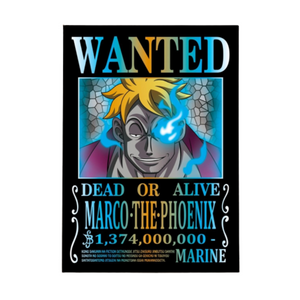 BLACK WANTED - Marco the Phoenix [One Piece]