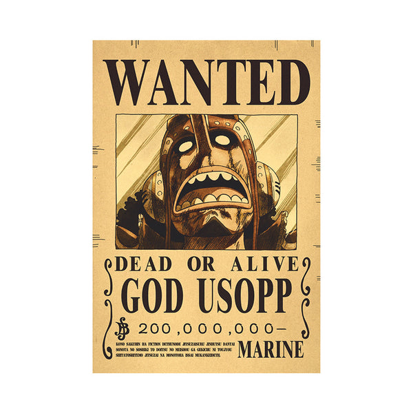 WANTED - God Usopp (200M) [One Piece]