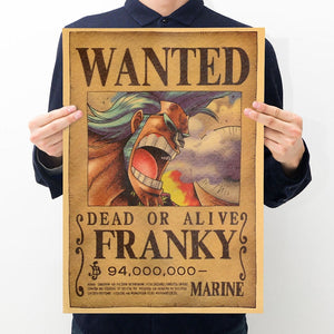 OLD WANTED - Franky [One Piece]