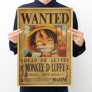 OLD WANTED - Monkey D. Luffy [One Piece]