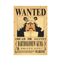 WANTED - Bartholomew Kuma [One Piece]