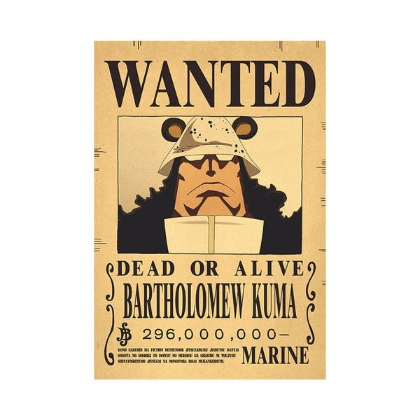 WANTED - Bartholomew Kuma [One Piece]