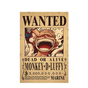 WANTED - Monkey D. Luffy "Joy Boy" (3 Mds) [One Piece]