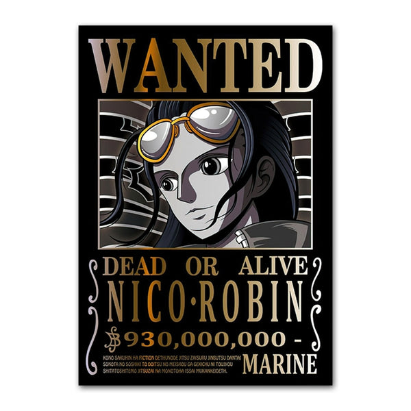 BLACK WANTED - Nico Robin (933M) [One Piece]