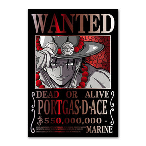 BLACK WANTED - Portgas D. Ace [One Piece]