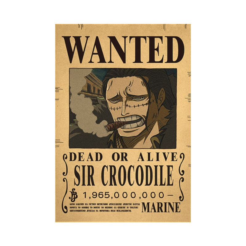 WANTED - Sir Crocodile (1.9 Mds) [One Piece]