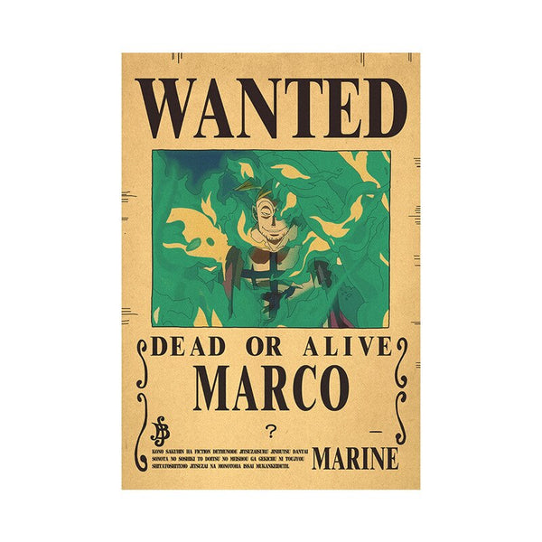WANTED - Marco [One Piece]