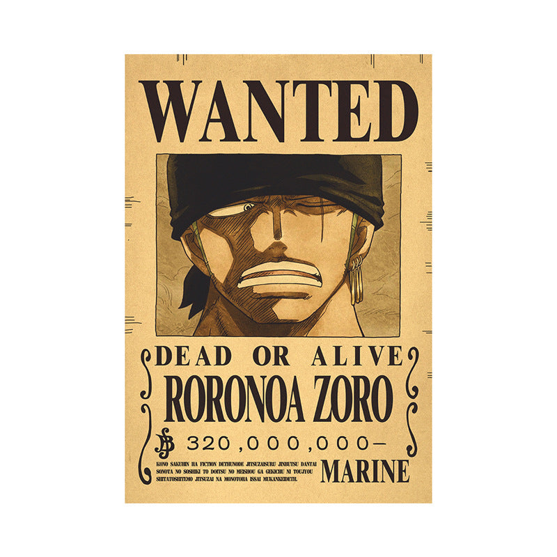 WANTED - Roronoa Zoro [One Piece]