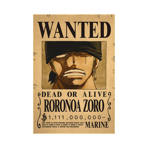 WANTED - Roronoa Zoro (1.1 Mds) [One Piece]