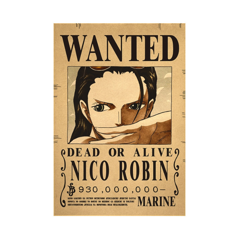 WANTED - Nico Robin (930M) [One Piece]